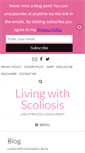 Mobile Screenshot of helpformyscoliosis.com